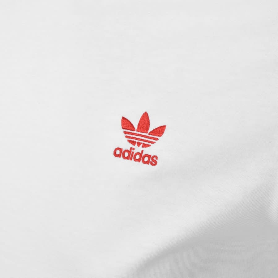 Alternative Image for Productadidas Originals Essential T Shirt White3